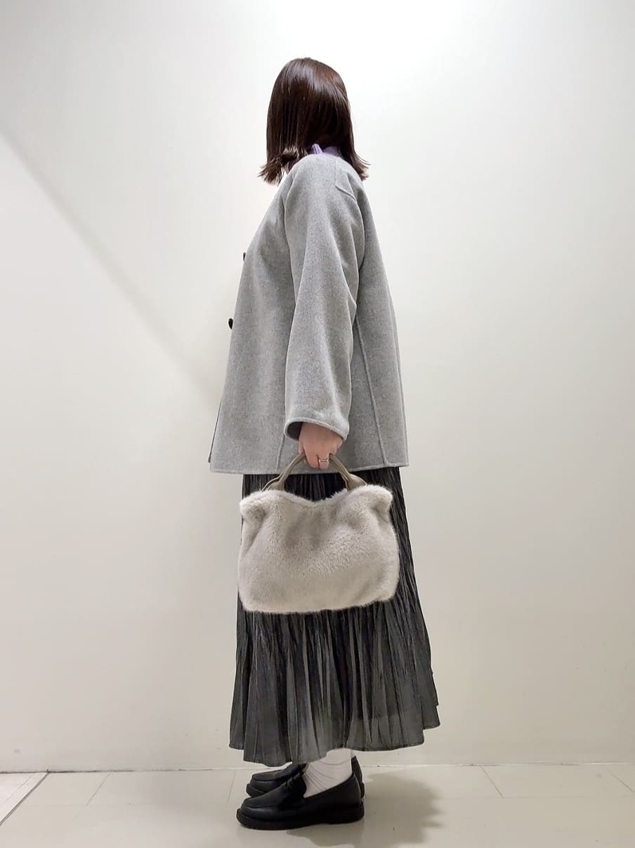 YUIさんの「UNTITLED｜【ミディ丈/軽やか】セミラグランリバー コート」を使ったコーディネート