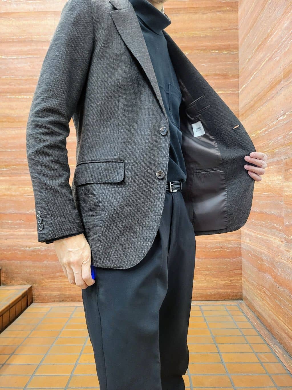 piroyaさんの「TAKEO KIKUCHI｜【Sサイズ～】ラッセルメッシュ ジャケット」を使ったコーディネート