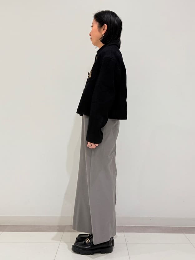 MIYAKAWAさんの「DRESSTERIOR｜◆エンブレムショートブルゾン」を使ったコーディネート