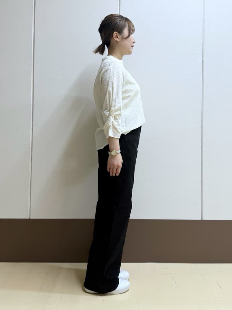 Rikoさんの「INDIVI｜【UVケア／吸汗速乾】スリーブデザインブラウス」を使ったコーディネート