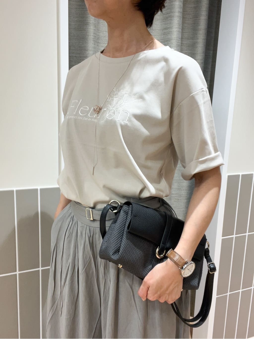 ヨッコさんの「grove｜【人間工学】つつまれフィットバレエシューズ （抗菌防臭加工裏地使用）」を使ったコーディネート