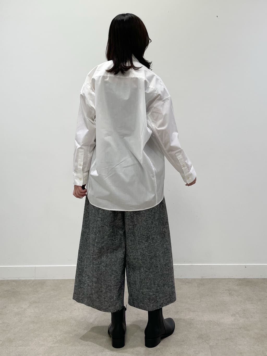 yukariさんの「Dessin｜【洗える】ウール混リバーメルトンコート」を使ったコーディネート