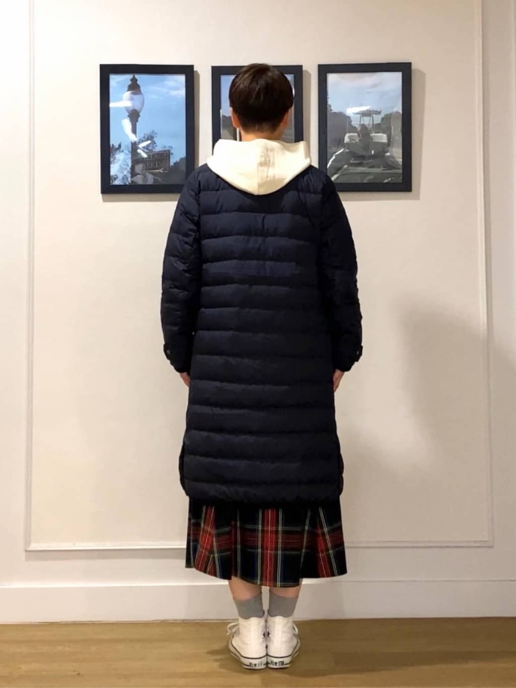 Hiroさんの「Dessin｜【撥水・2WAY】ミュラーダウンコートロング丈」を使ったコーディネート