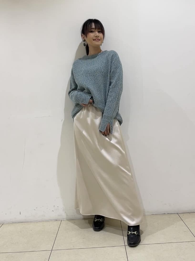 watanabeさんの「UNTITLED｜【ゆったり】三つ杢カラーニット」を使ったコーディネート