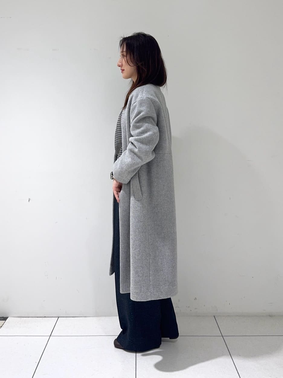 そんさんの「INDIVI｜【通勤／オフィス】タックジョーゼットブラウス」を使ったコーディネート