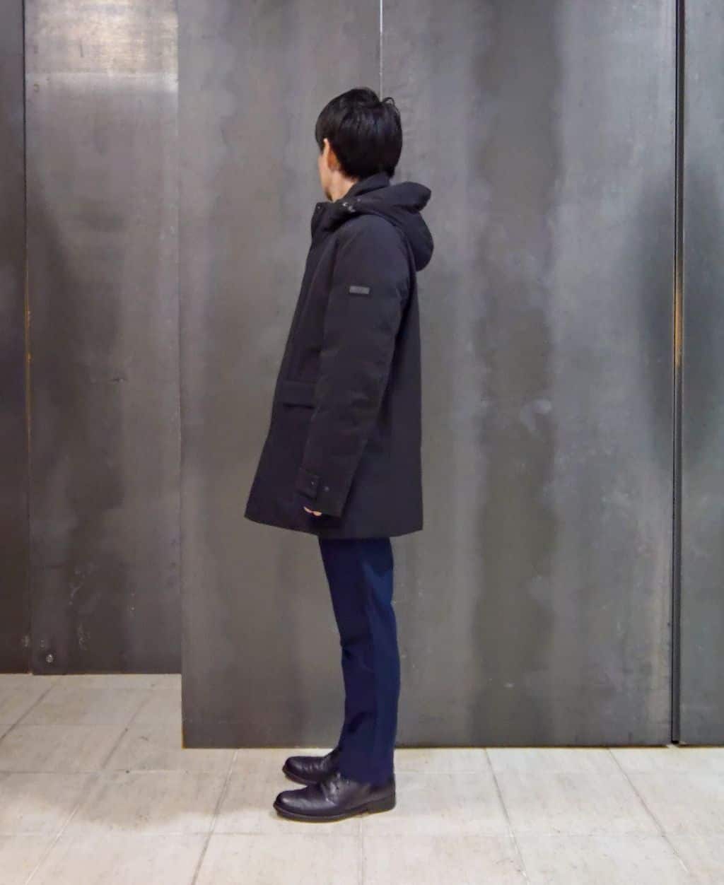 shiominさんの「TAKEO KIKUCHI｜【None Of Stress】ストレッチ ダウンブルゾン」を使ったコーディネート