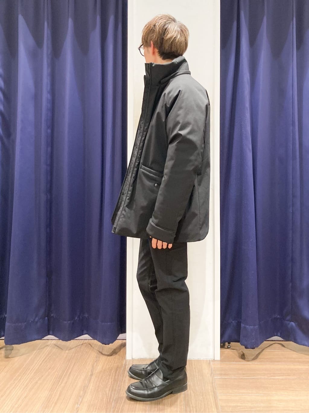 つーじーさんの「THE SHOP TK｜【軽くて、暖かい】SORONA／ソロナ 中綿ブルゾン 防風/軽量/洗濯機OK/フード脱着可」を使ったコーディネート