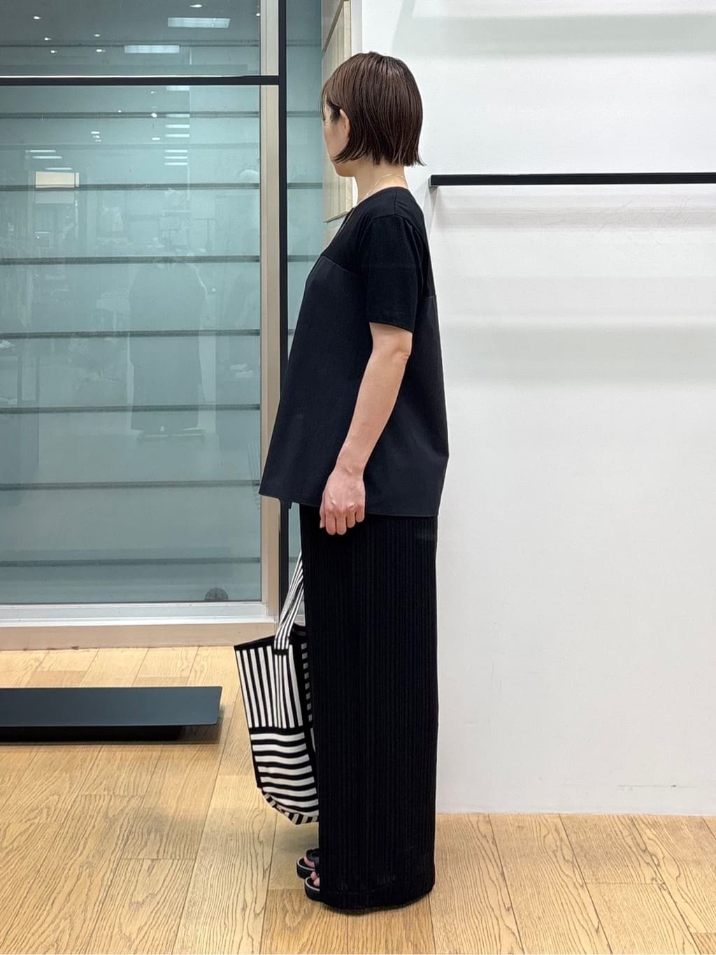 asamiさんの「INDIVI｜【洗える】ビスチェレイヤード風トップス」を使ったコーディネート