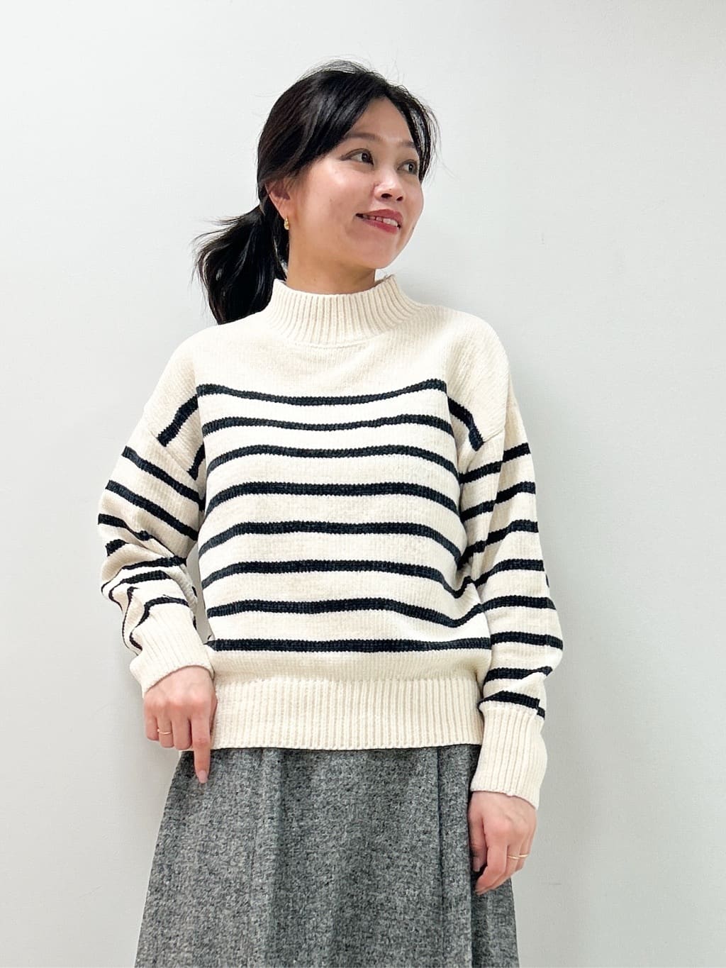 Kaiさんの「Dessin｜【撥水・2WAY】ミュラーダウンコートミドル丈」を使ったコーディネート