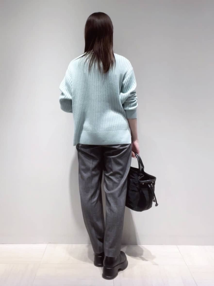 yukaさんの「Reflect｜【ゆったり着られる◎】ワイドリブニットプルオーバー」を使ったコーディネート