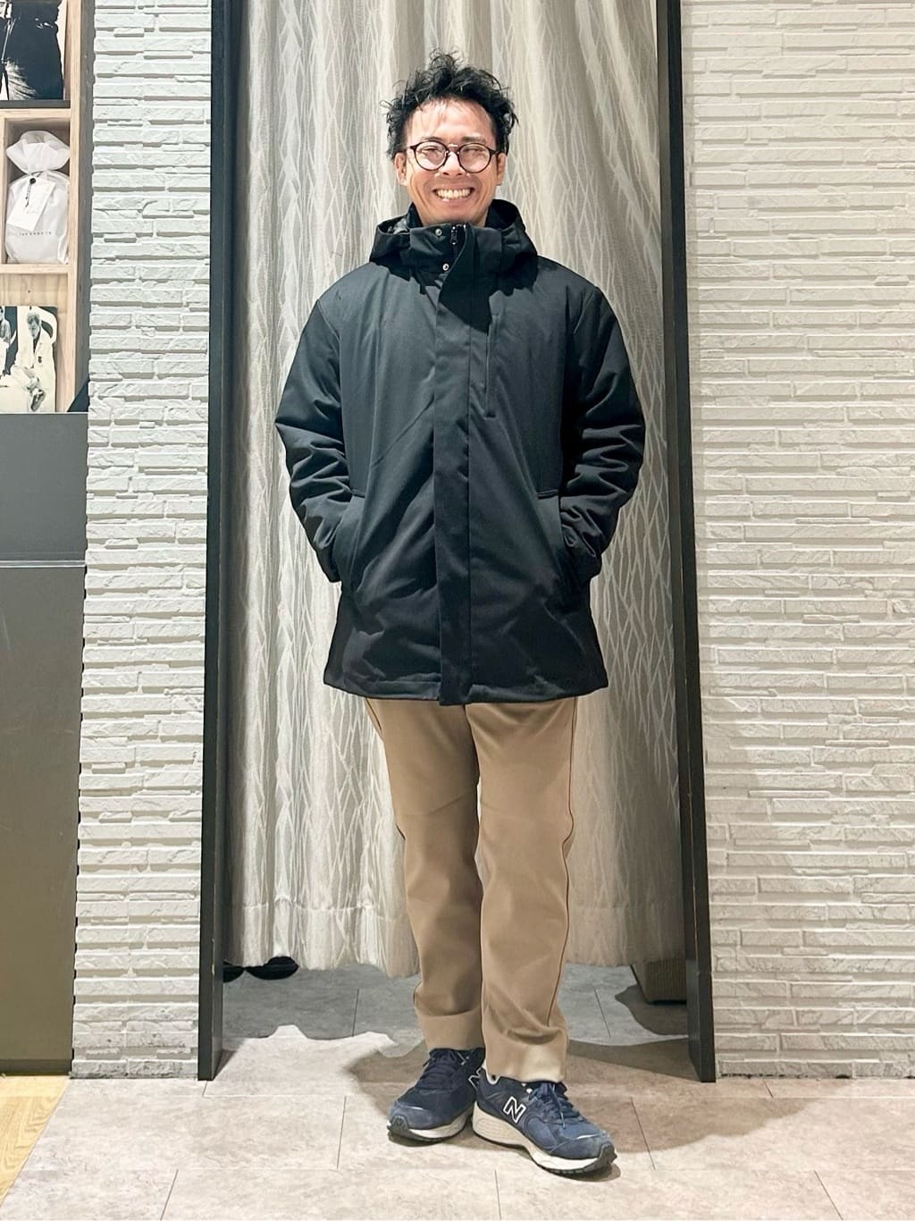 KENJI Iさんの「THE SHOP TK｜【3WAY】中綿ライナー付き カルゼコート　洗濯機OK/ON・OFF対応」を使ったコーディネート