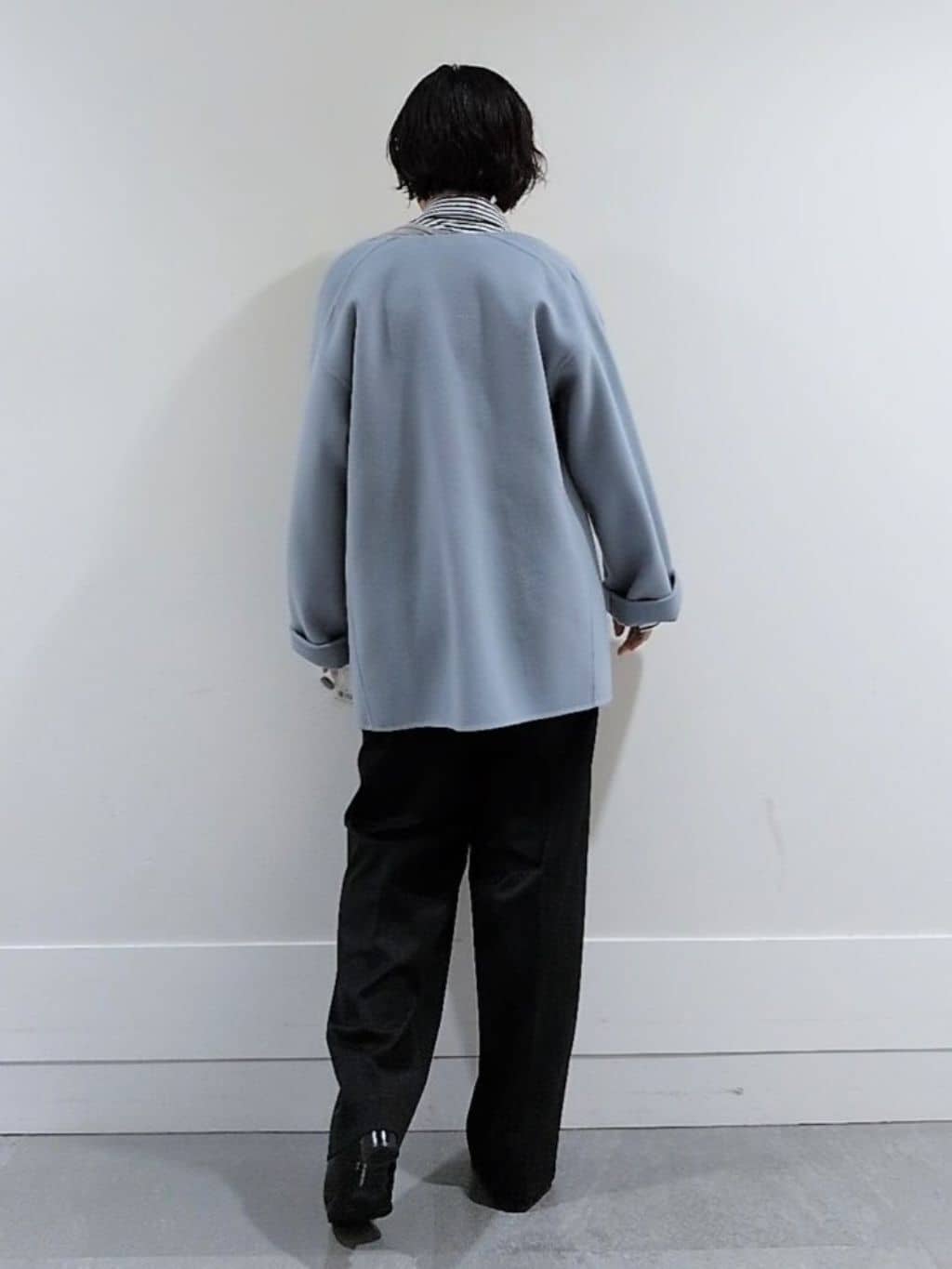 ミズタさんの「UNTITLED｜【ミディ丈/軽やか】セミラグランリバー コート」を使ったコーディネート