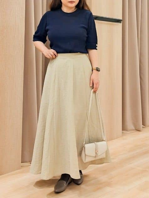 ふるさんの「grove｜◆ラスティックマーメイドスカート」を使ったコーディネート