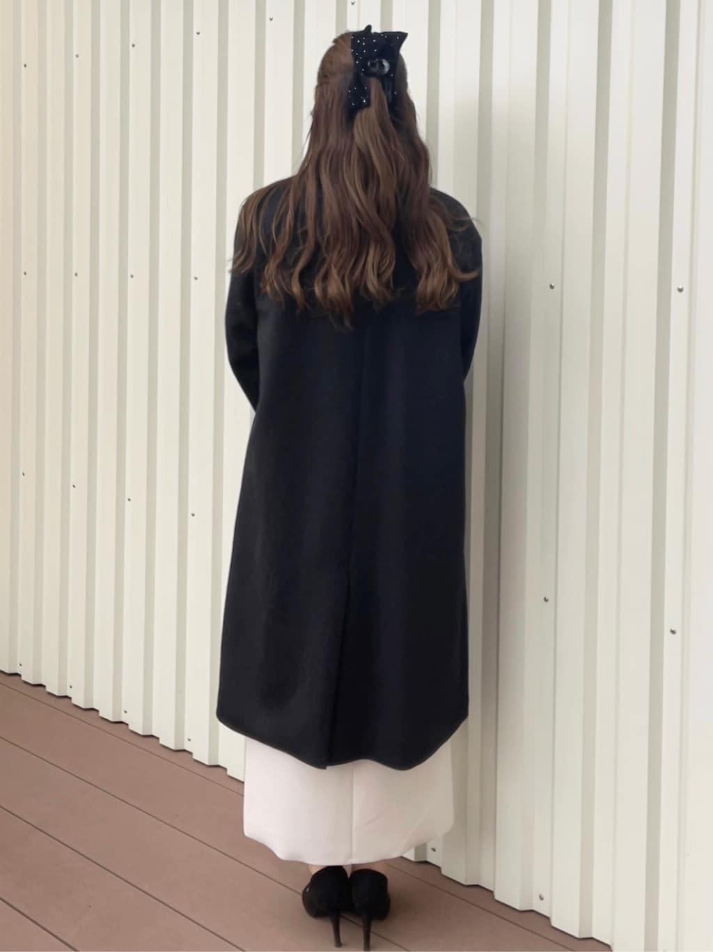 Ramuさんの「OPAQUE.CLIP｜カシミヤブレンドウールチェスターコート」を使ったコーディネート