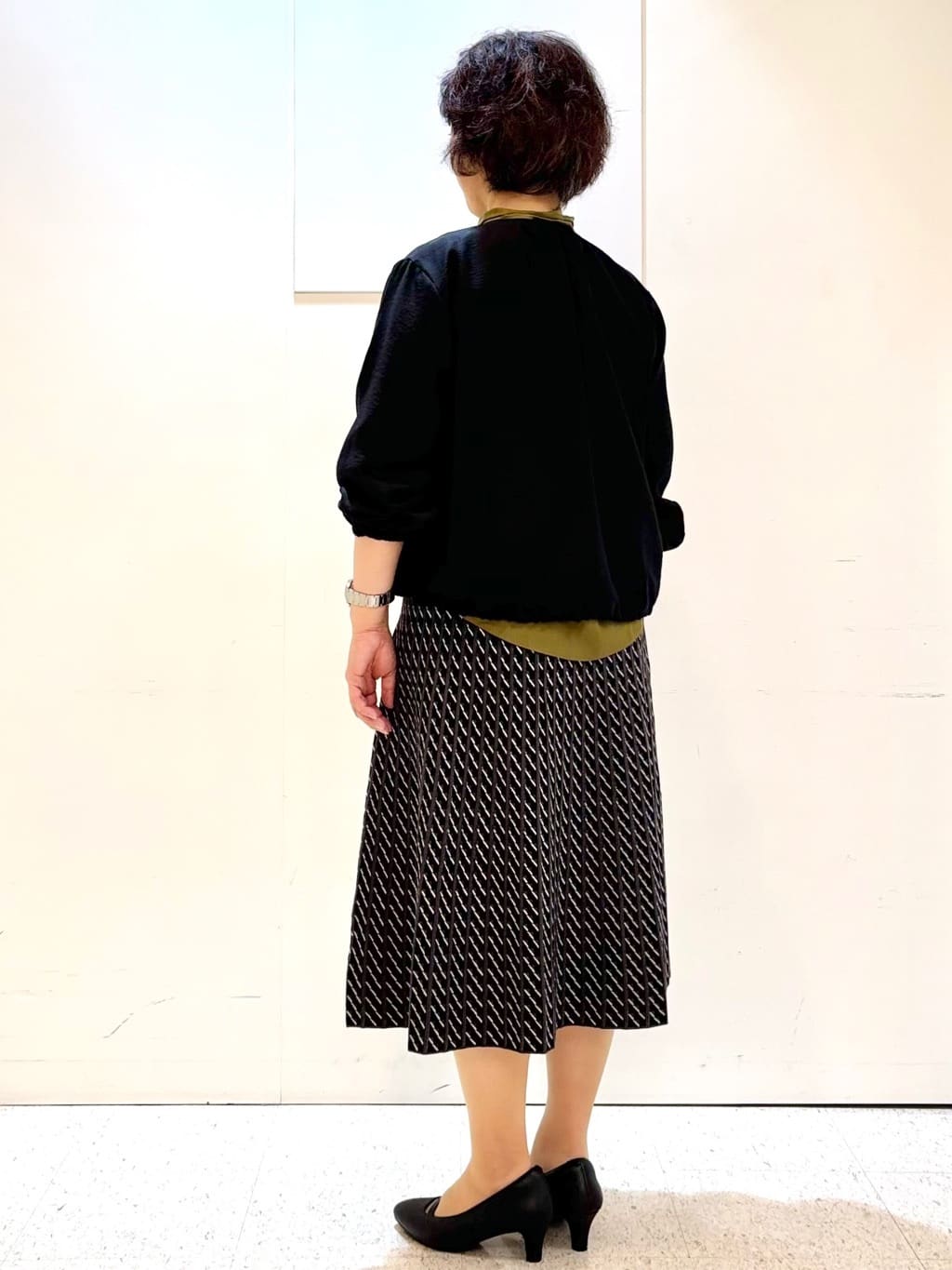 ヤスコさんの「Reflect｜【ライトアウター／ゆったり羽織れる／気軽な羽織りに◎】ライトブルゾン」を使ったコーディネート