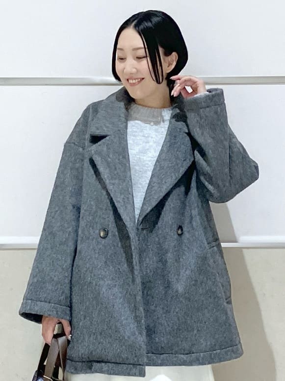 eriko さんの「Dessin｜シャギーコート」を使ったコーディネート