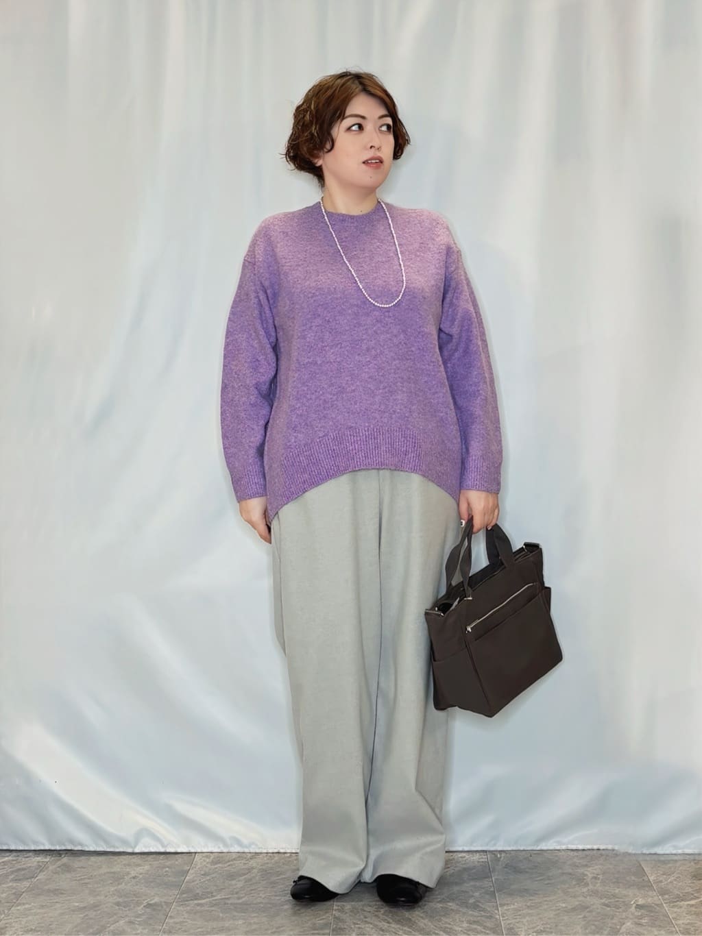 たみさんの「SHOO･LA･RUE｜【撥水/フード取り外し可】自然にくびれる あったかダイヤ柄キルトコート【CIRCRIC】」を使ったコーディネート