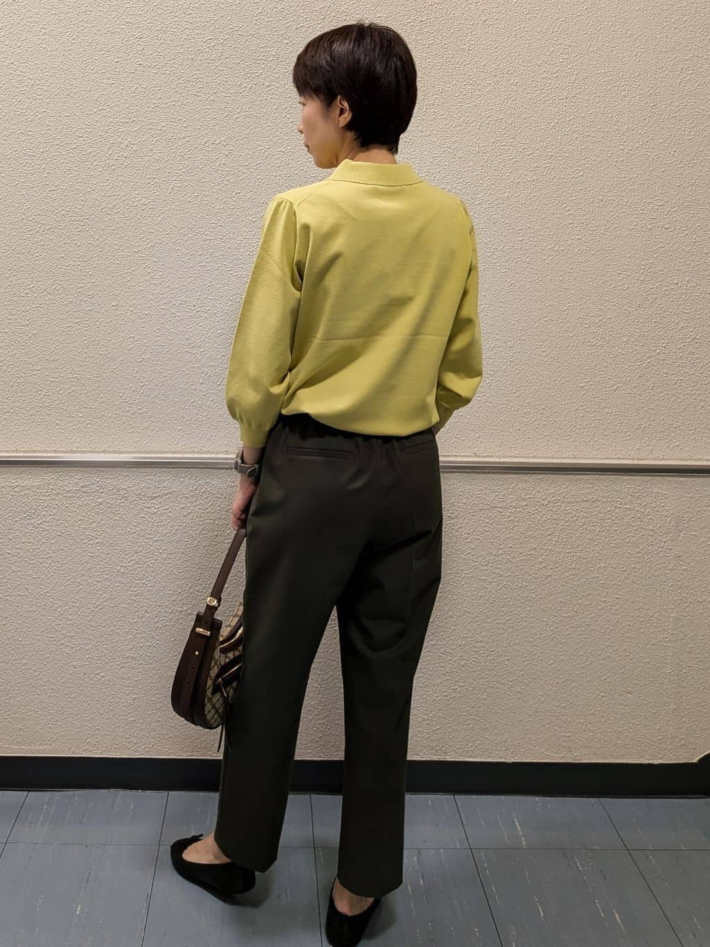 ホンマさんの「Reflect｜【透けにくい◎】衿付き七分袖ニット」を使ったコーディネート