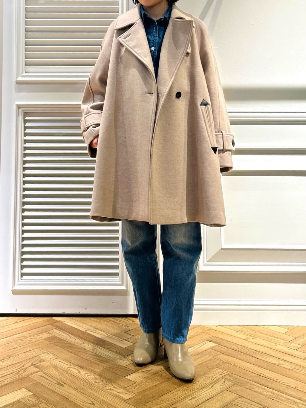 cocoさんの「DRESSTERIOR｜【ウォッシャブル】テーパードコンフォートデニム」を使ったコーディネート