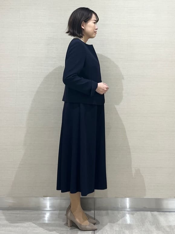 なつよさんの「UNTITLED｜◆【通勤スーツ】ノーカラージャケット」を使ったコーディネート