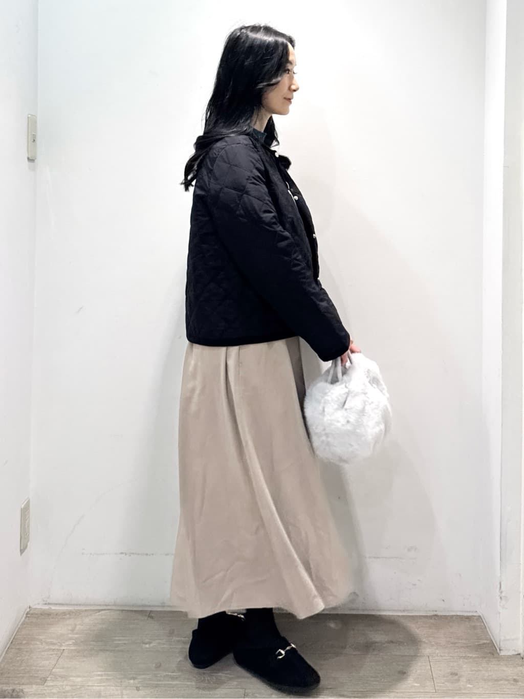 yuicciさんの「OPAQUE.CLIP｜ハイネックリブニット【洗濯機OK】」を使ったコーディネート