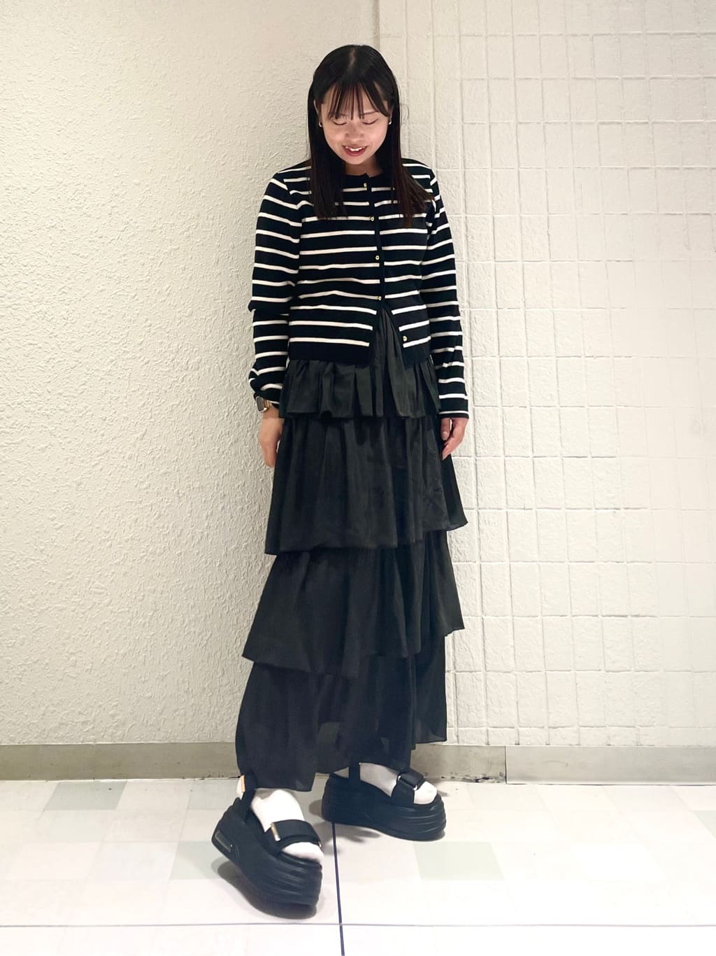 SEIKOさんの「ESPERANZA｜厚底フラットスポサン」を使ったコーディネート
