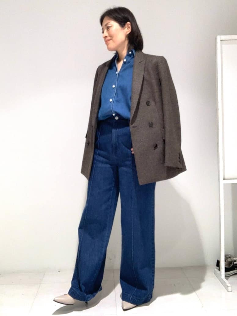 ちーさんの「UNTITLED｜【日本製・本革】Comfit Dresser Pumps（コンフィットドレッサーパンプス）」を使ったコーディネート