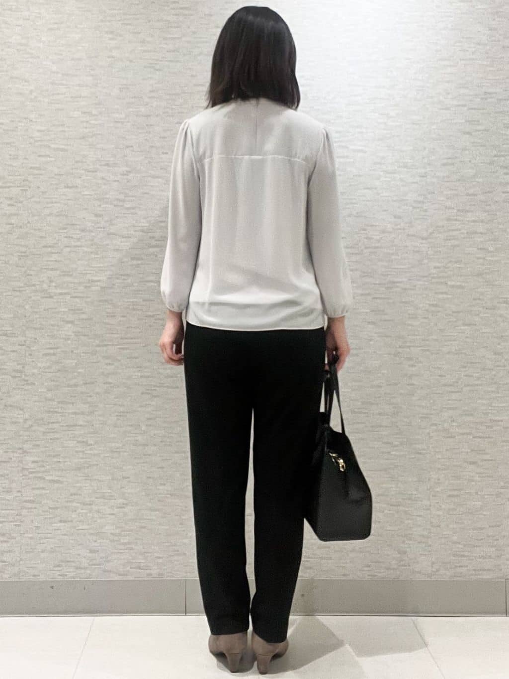 marikoさんの「Reflect｜【SS-4Lサイズ】スタンドネックブラウス」を使ったコーディネート