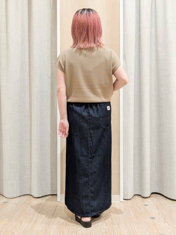 minさんの「grove｜【Lee&times;grove別注】3WAY　BUSTIER　SKIRT」を使ったコーディネート