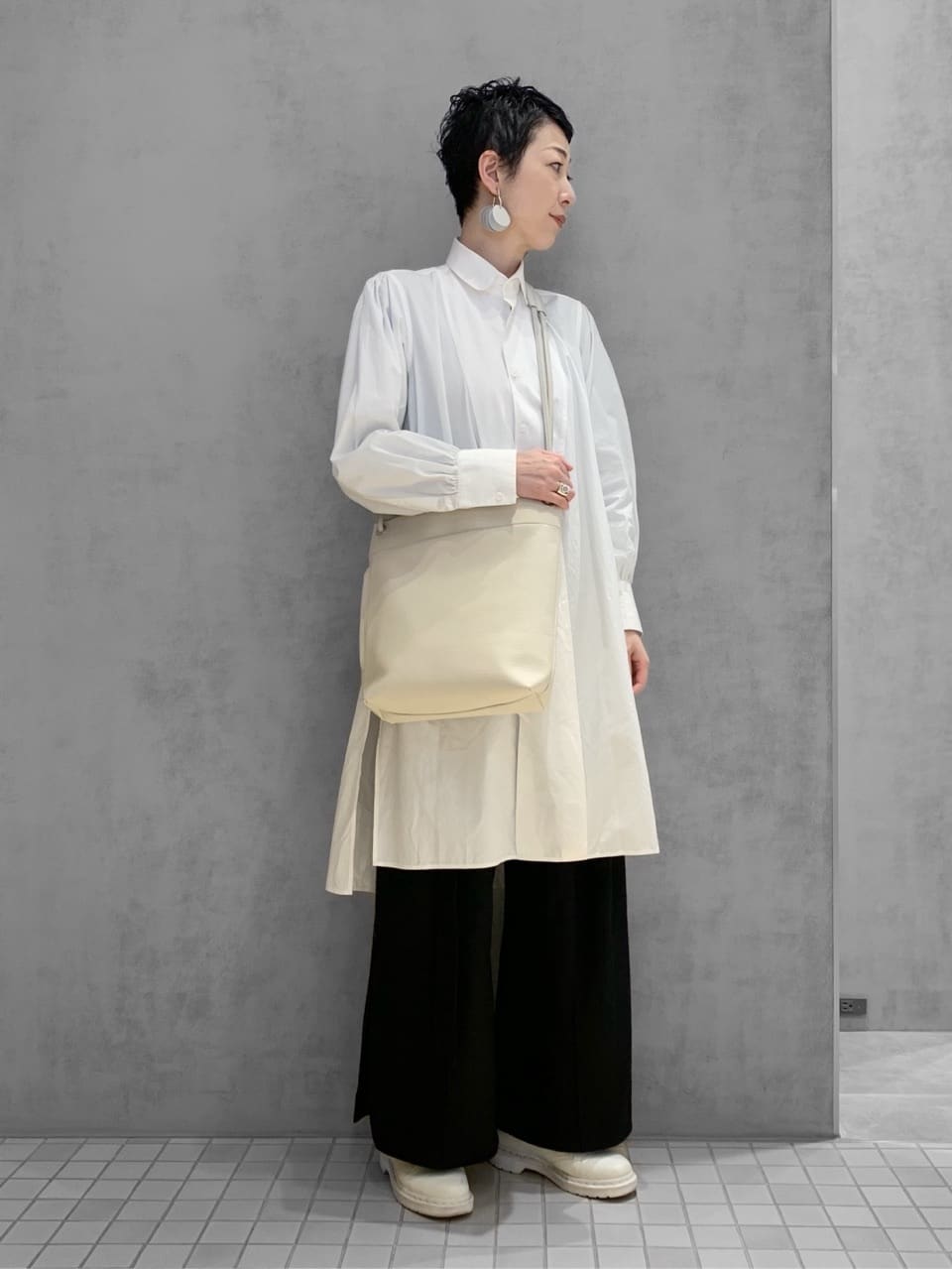 Kさんの「HIROKO HAYASHI｜UNITO（ウニート）ショルダーバッグ」を使ったコーディネート