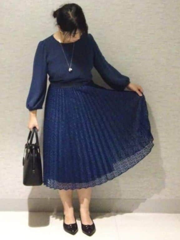 sakoさんの「Reflect｜【SS-4Lサイズ／通勤／セットアップ可】ノーカラージャケット」を使ったコーディネート