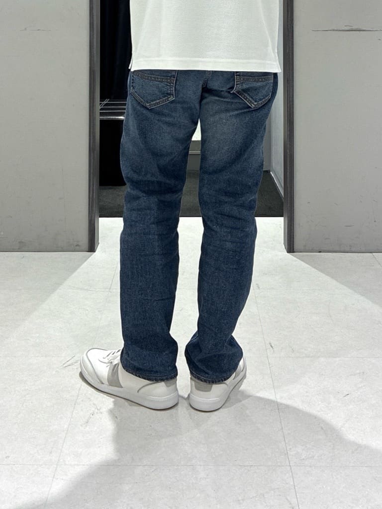 わいずみさんの「TAKEO KIKUCHI｜【抗菌防臭／9色5サイズ展開】ハニカムメランジ ポロシャツ」を使ったコーディネート
