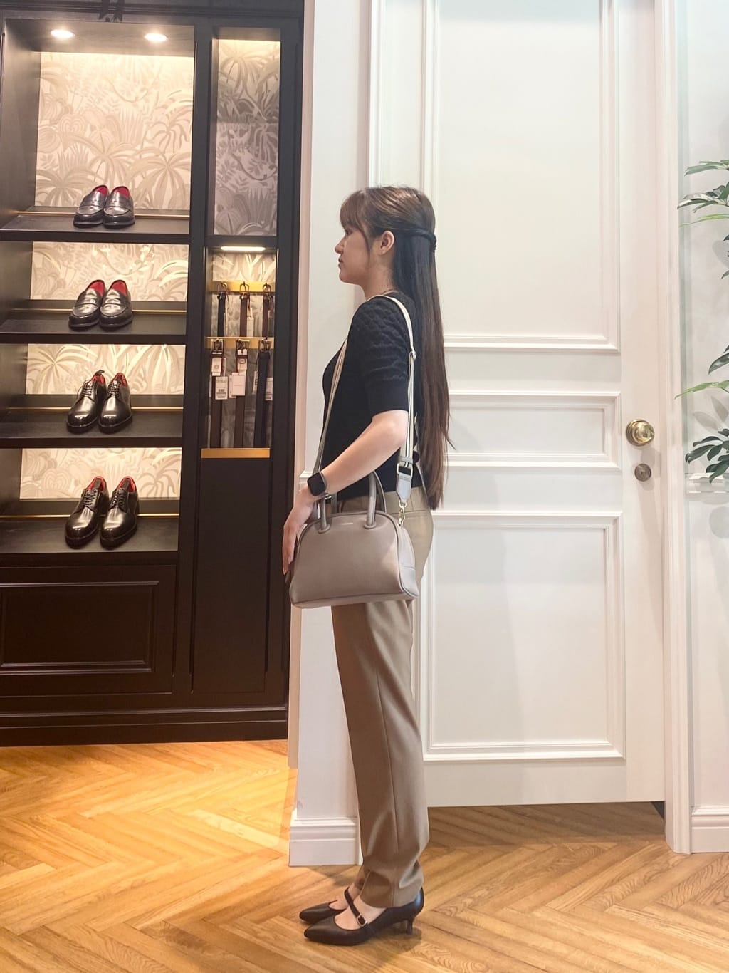 c.wさんの「DRESSTERIOR｜◆【ショルダー/2ＷＡＹ】ミニボストン」を使ったコーディネート