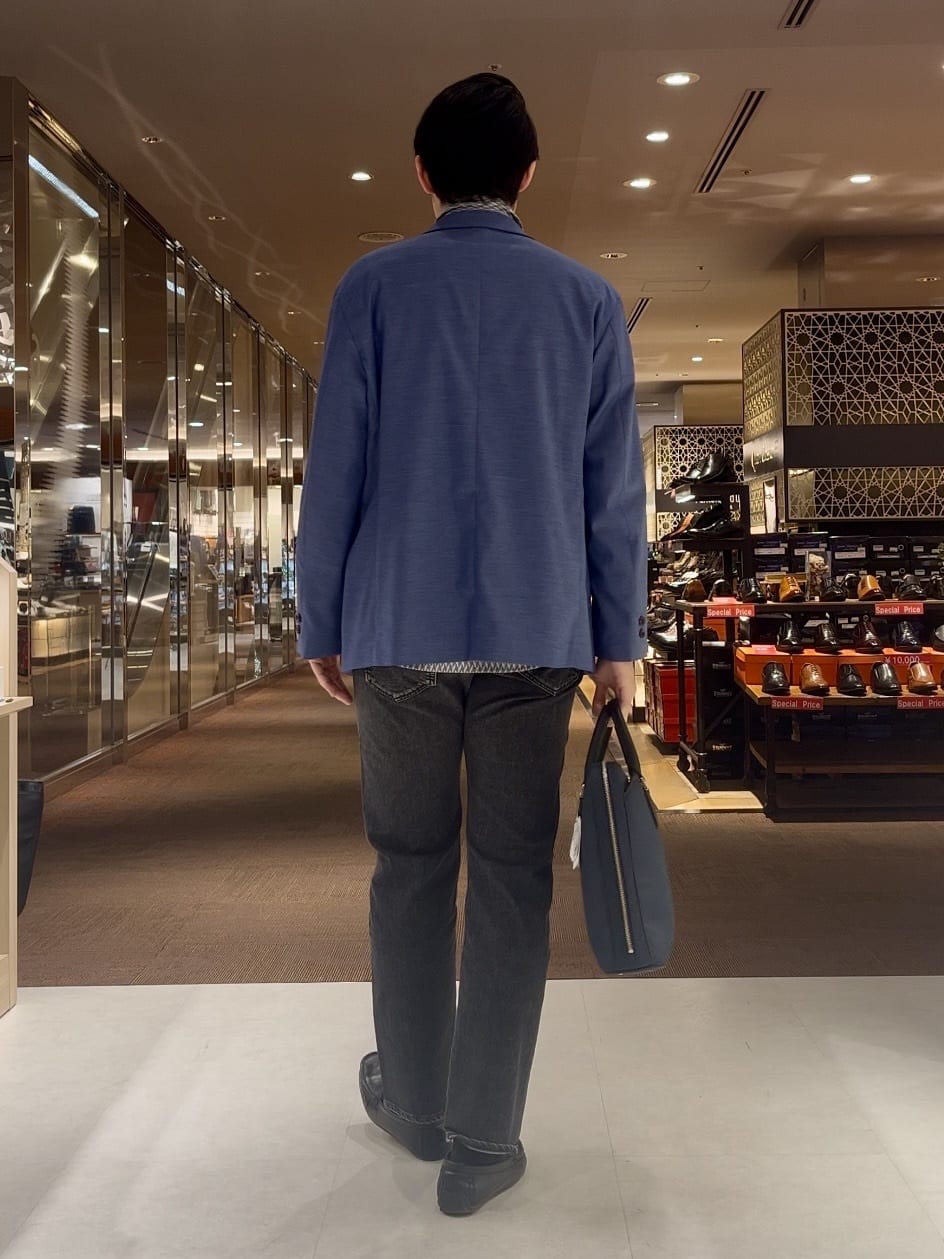 ジュンさんの「TAKEO KIKUCHI｜デュプイ リバーシブル ベルト」を使ったコーディネート