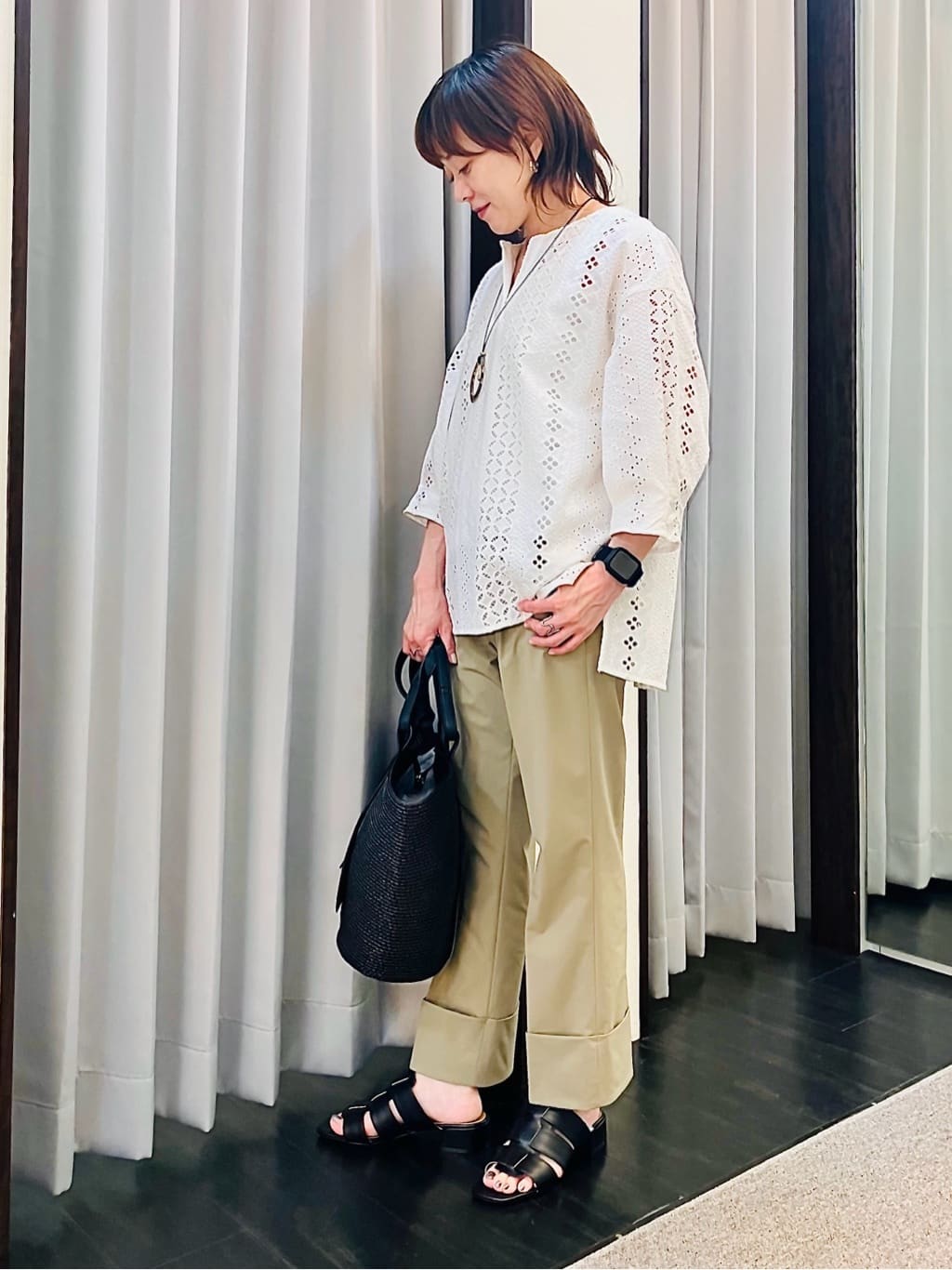 YUKIさんの「INDIVI｜」を使ったコーディネート