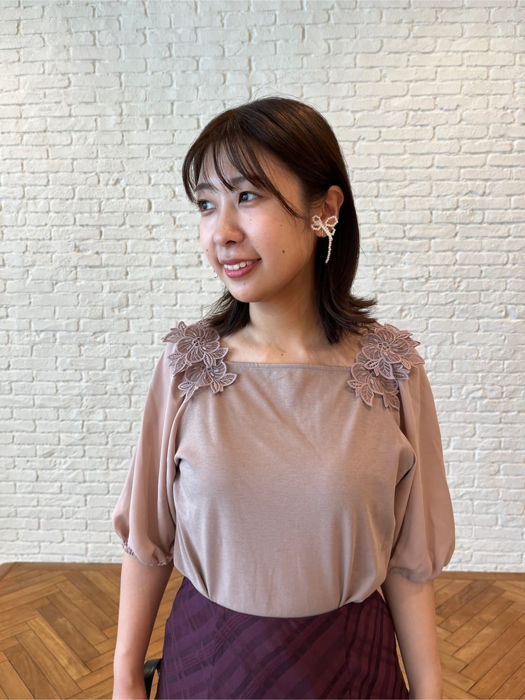 abeさんの「Couture brooch｜」を使ったコーディネート