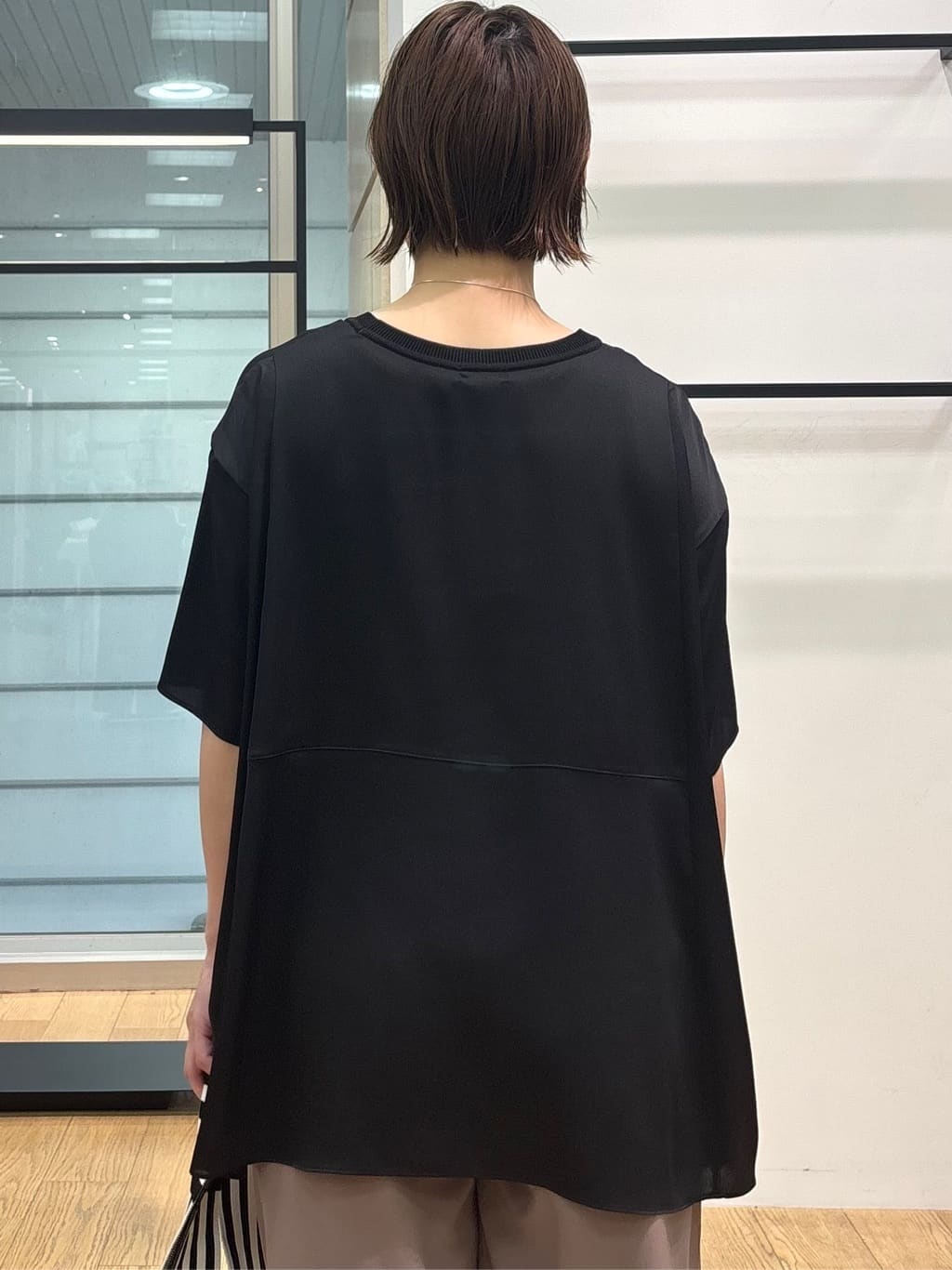 asamiさんの「INDIVI｜【バックシャン】デザインTブラウス」を使ったコーディネート
