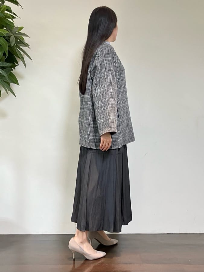 カレンさんの「UNTITLED｜【ミディ丈/軽やか】セミラグランリバー コート」を使ったコーディネート