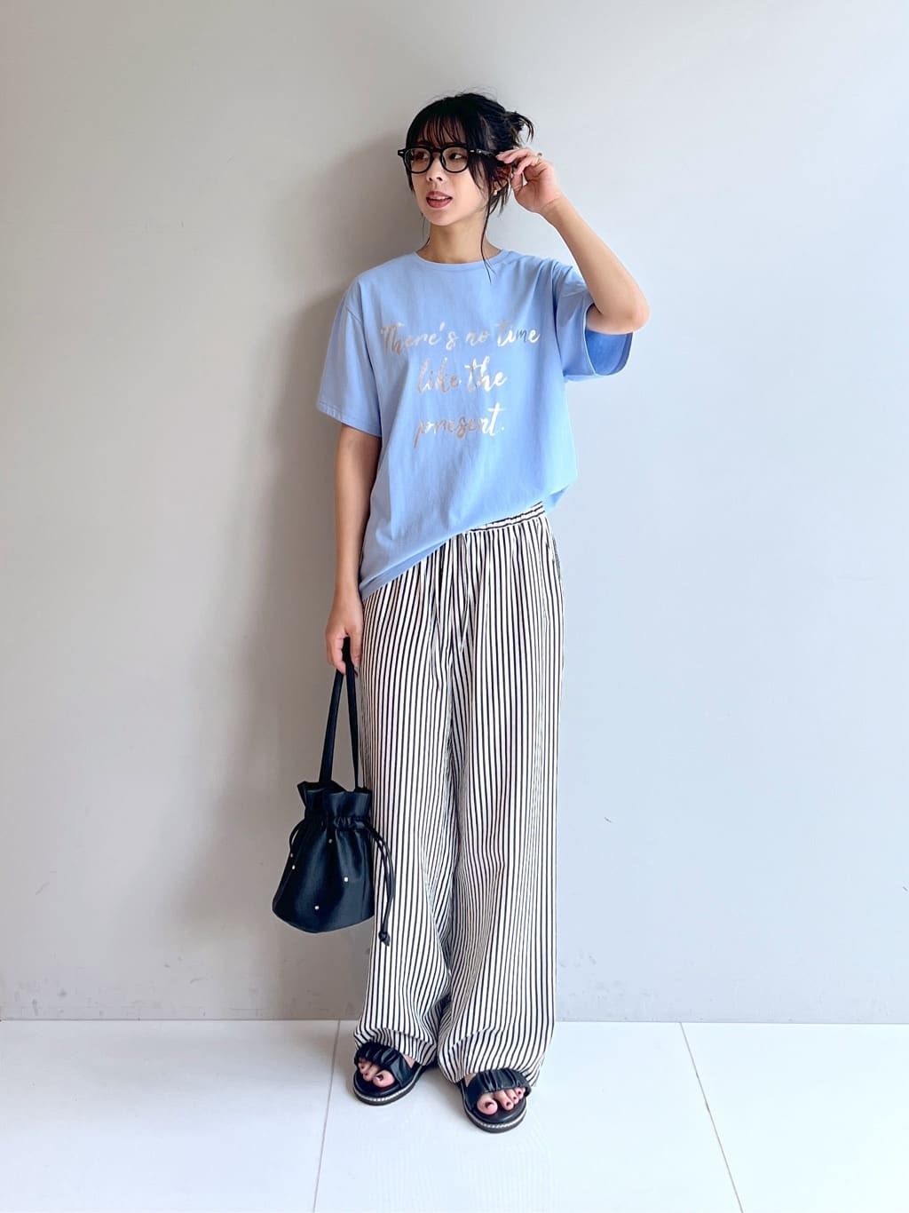 cotaniさんの「SHOO･LA･RUE｜【S-LL/ひんやり/UV】選べる6柄でそれぞれ欲しくなる プリントTシャツ」を使ったコーディネート