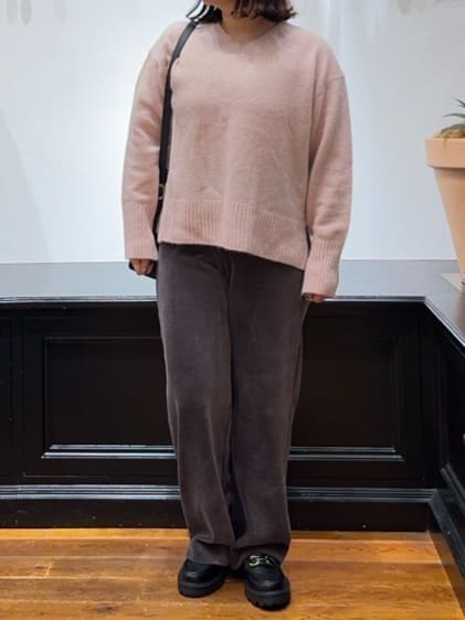 Asamiさんの「DRESSTERIOR｜アルパカブレンドVネックニット」を使ったコーディネート