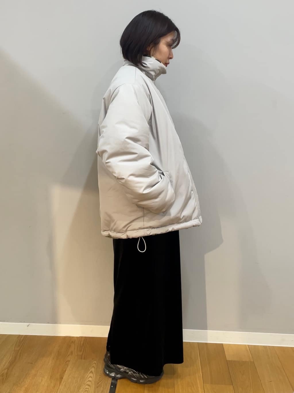 abeさんの「tk.TAKEO KIKUCHI｜【WEB限定】リバーシブルボアブルゾン」を使ったコーディネート