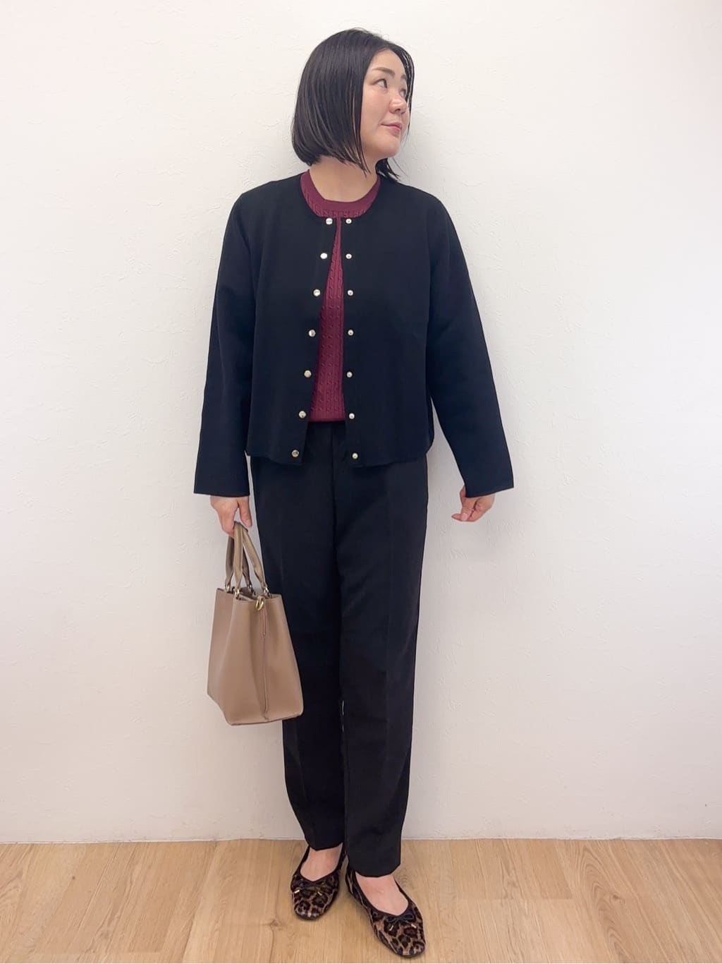Takeさんの「OPAQUE.CLIP｜《6色展開／S-LLサイズ》ドルマンスリーブニット【UV／接触冷感／洗濯機洗い可／抗ピル】」を使ったコーディネート