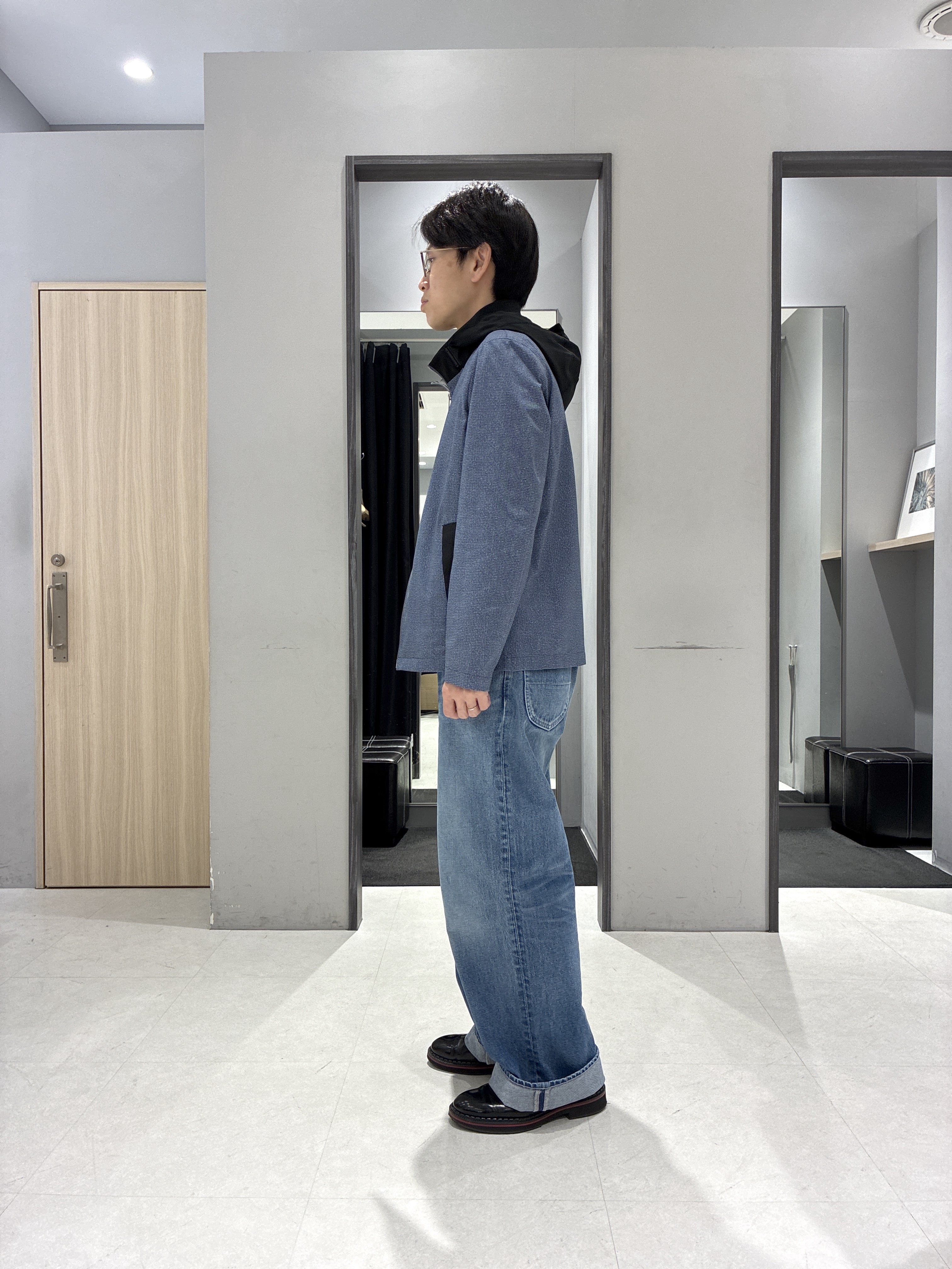 わいずみさんの「TAKEO KIKUCHI｜2WAYアクティブ ライト ブルゾン」を使ったコーディネート