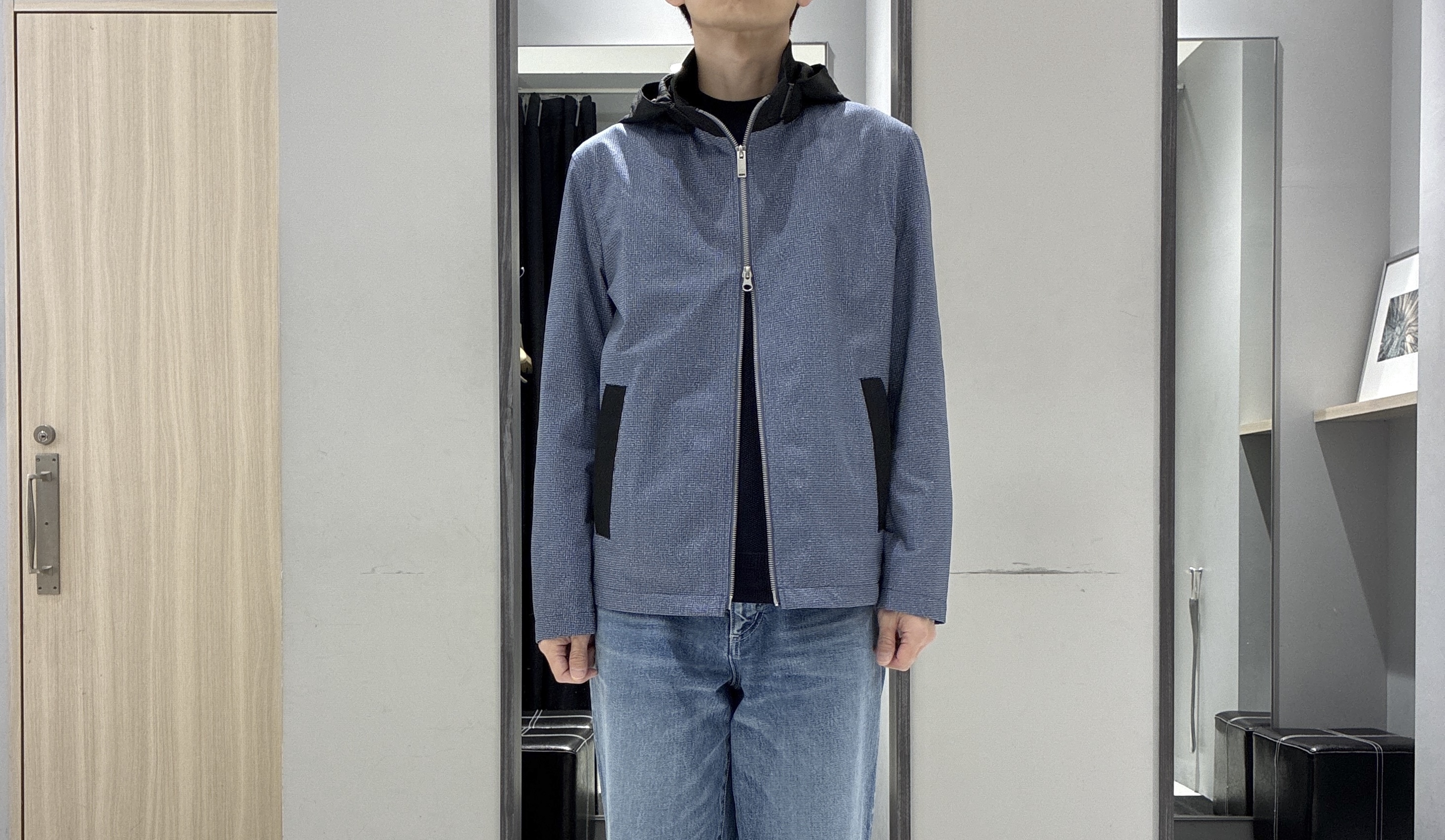 わいずみさんの「TAKEO KIKUCHI｜2WAYアクティブ ライト ブルゾン」を使ったコーディネート