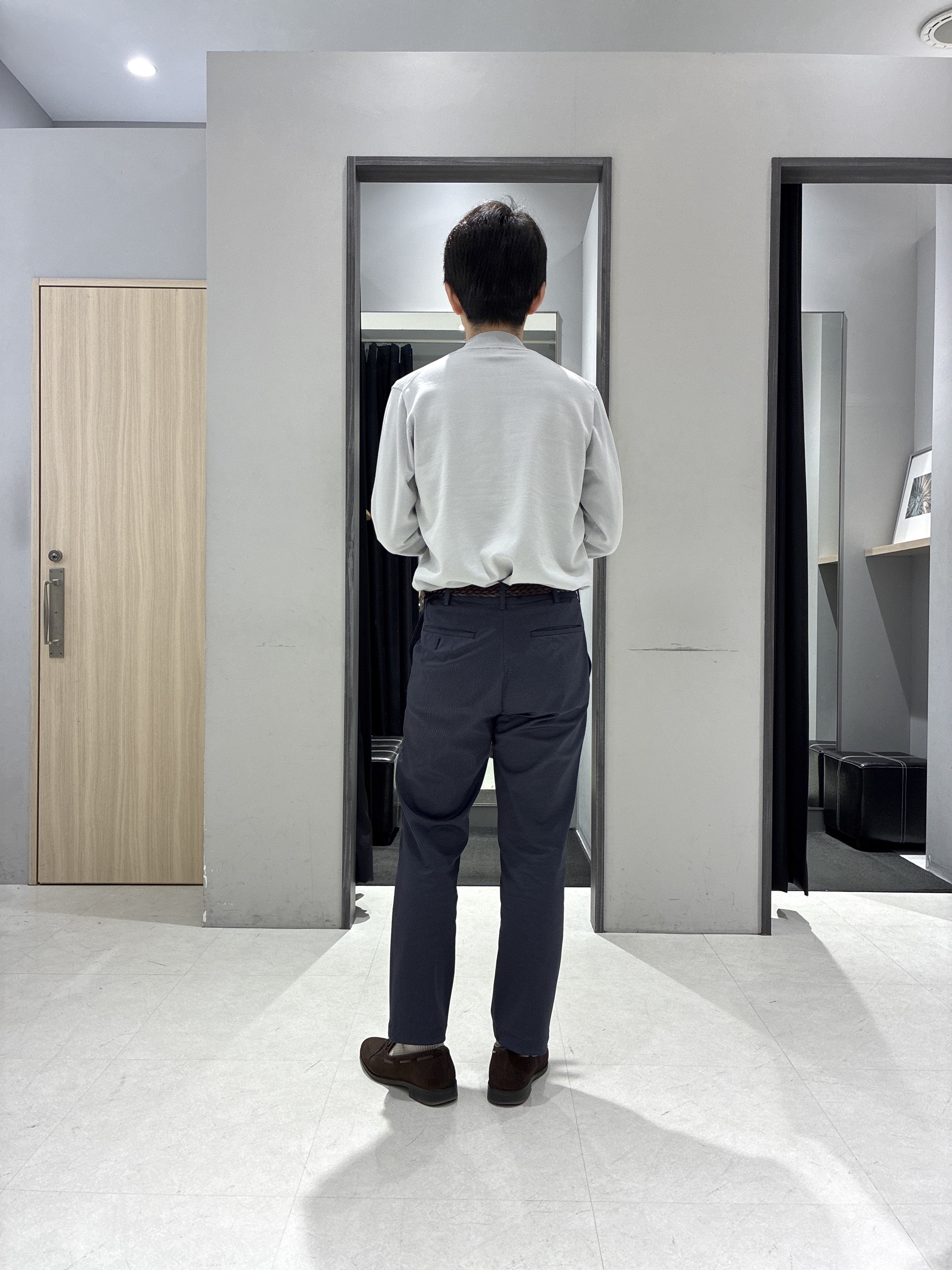 わいずみさんの「TAKEO KIKUCHI｜【360&deg;ストレッチ／軽量】None Of Stress ライト ジャケット（セットアップ対応）」を使ったコーディネート