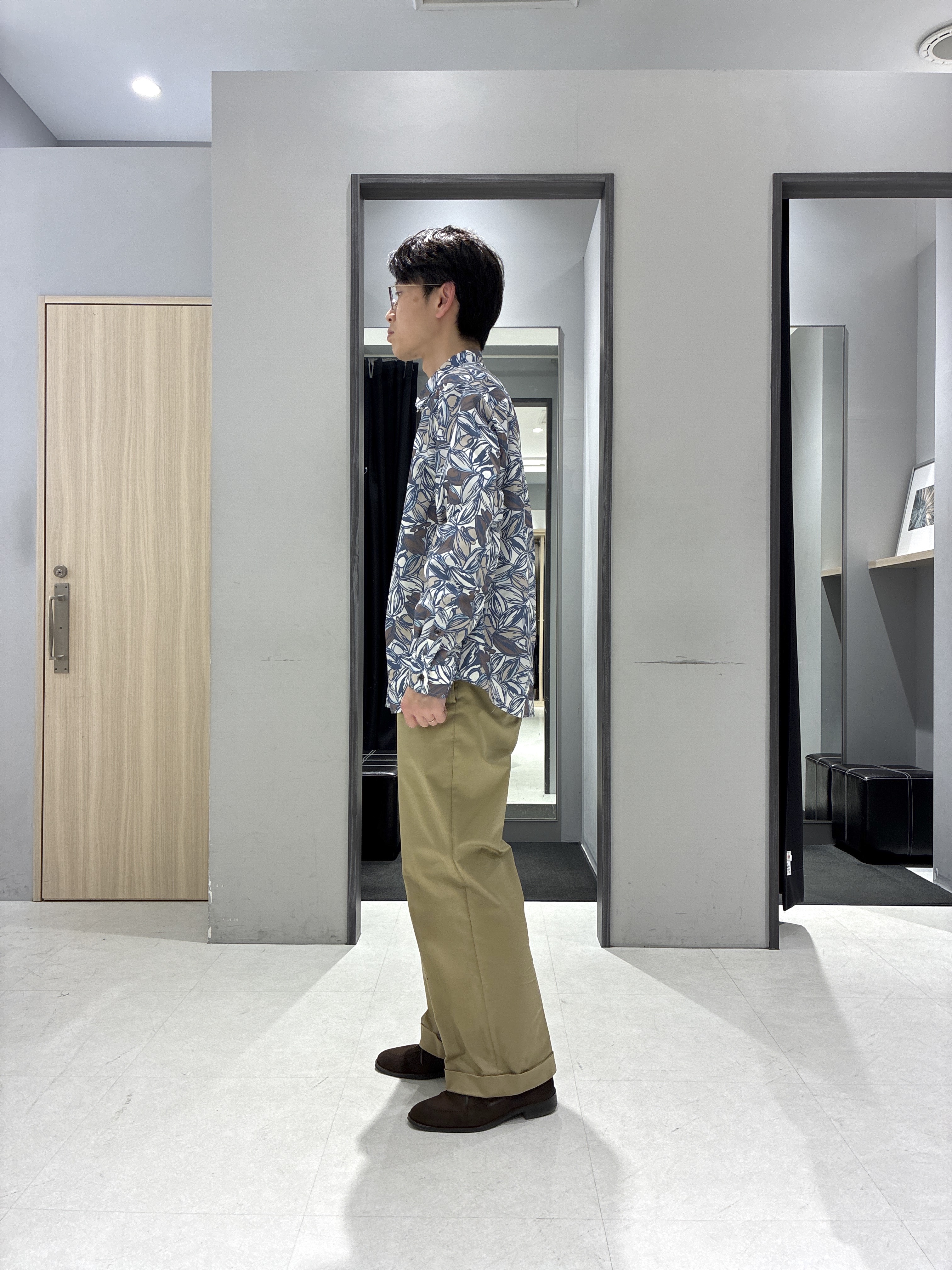 わいずみさんの「TAKEO KIKUCHI｜スライドパズル ジャカード ブルゾン」を使ったコーディネート