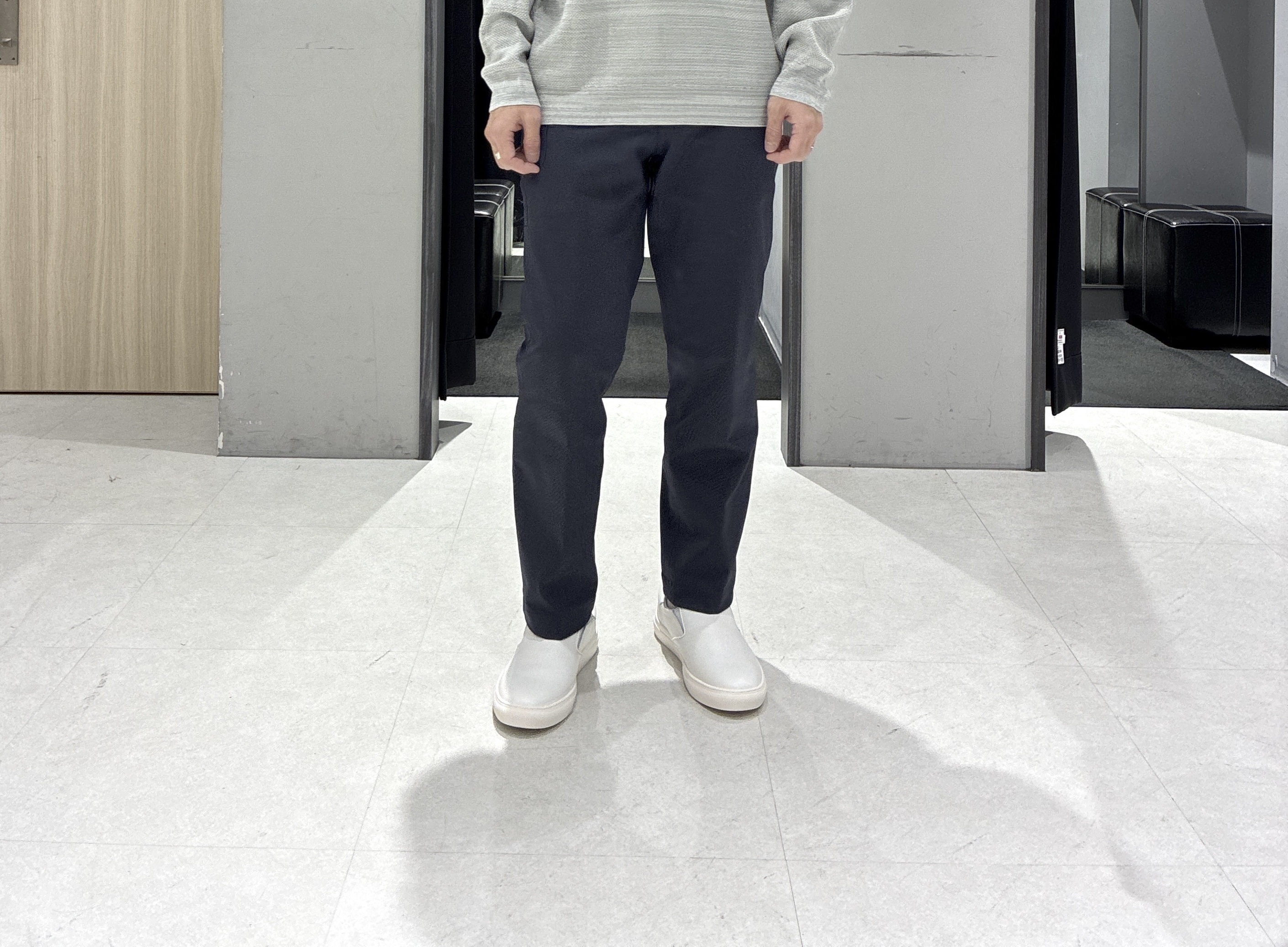 わいずみさんの「TAKEO KIKUCHI｜スライドパズル ジャカード ブルゾン」を使ったコーディネート