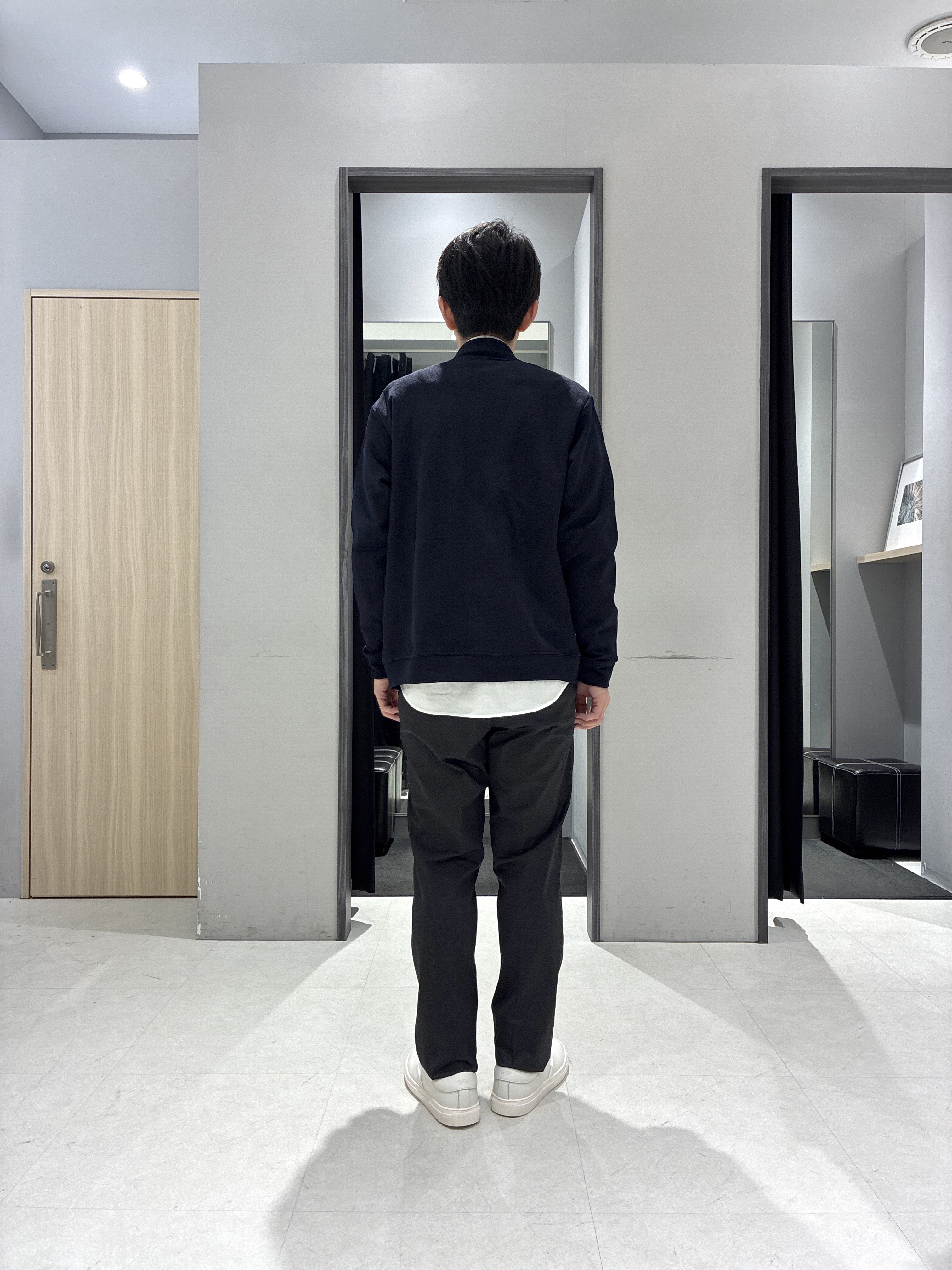 わいずみさんの「TAKEO KIKUCHI｜スライドパズル ジャカード ブルゾン」を使ったコーディネート