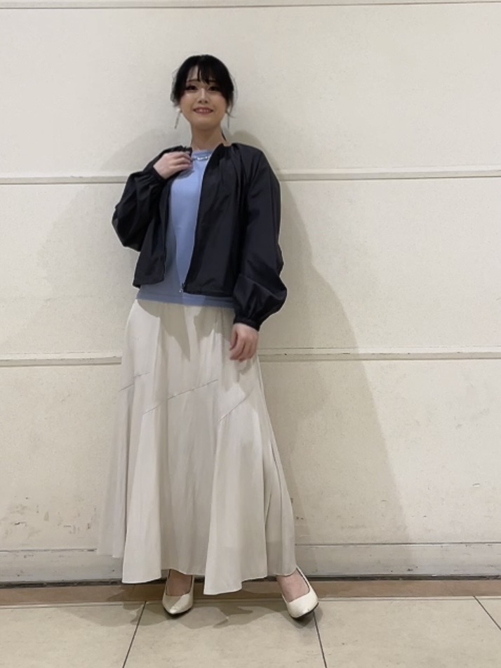 watanabeさんの「UNTITLED｜◆【セットアップ可/はっ水】シャイニータイプライターブルゾン」を使ったコーディネート
