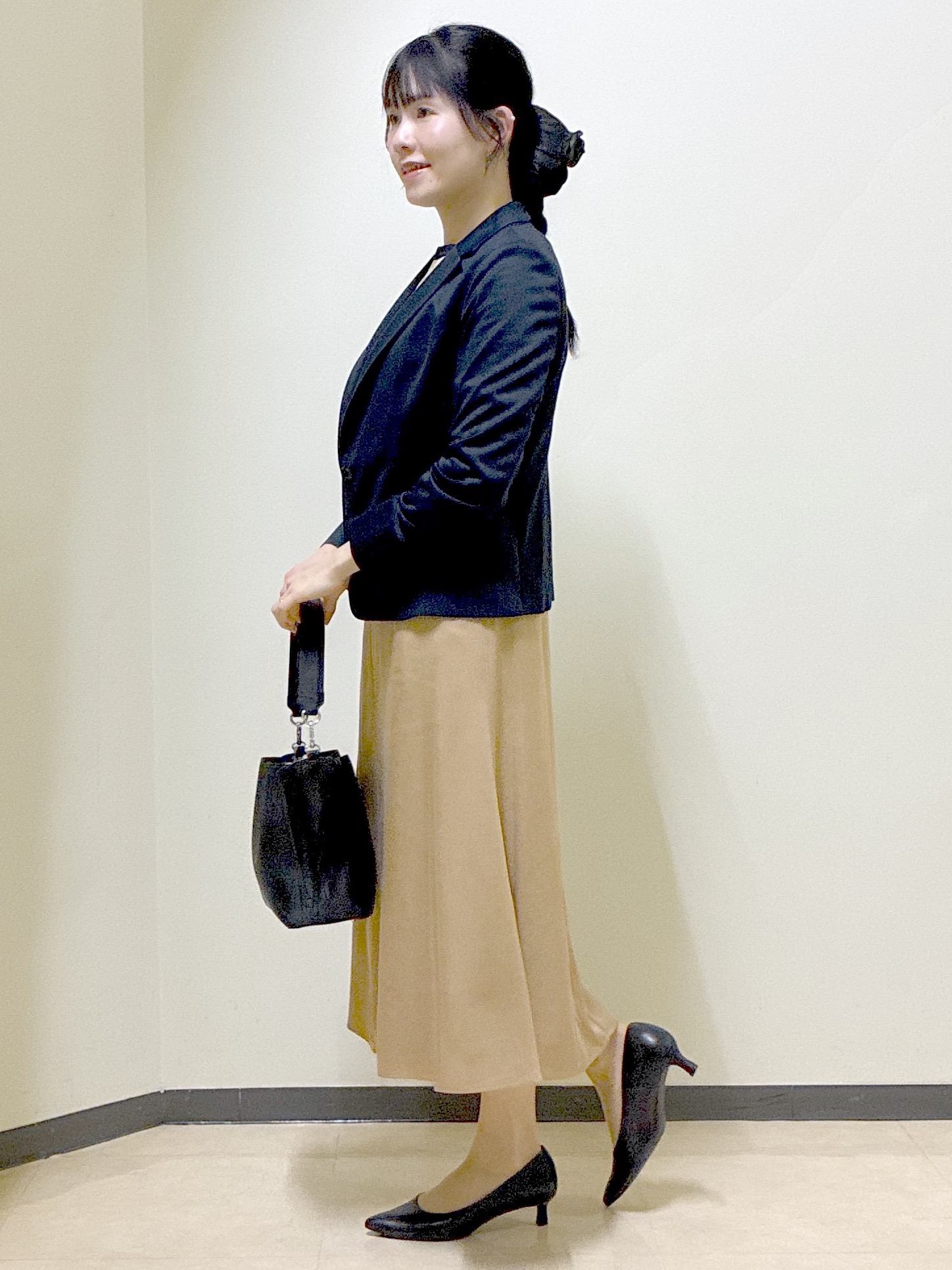  beni_gingerさんの「Reflect｜【アンサンブル可】バイカラーカーディガン」を使ったコーディネート